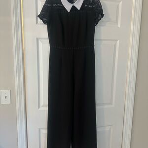 Shelby & Palmer Black Lace Jumpsuit